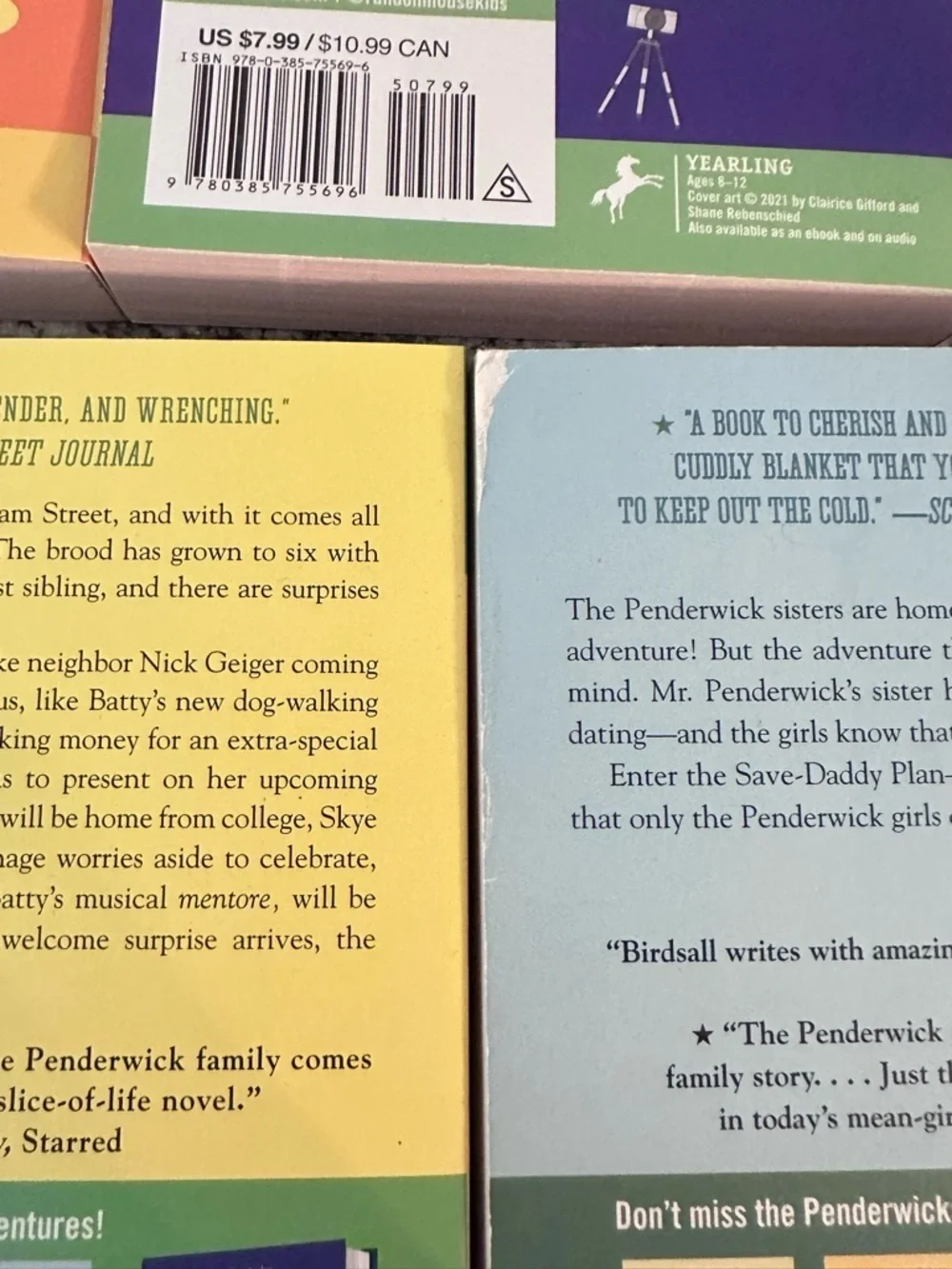 The Penderwicks Complete 5 Book Set Jeanne Birdsall Paperback Series Lot